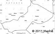 Blank Simple Map of Yongxing