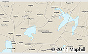 Shaded Relief 3D Map of Yuanjiang