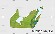 Satellite Map of Yuanjiang, single color outside