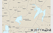 Shaded Relief Map of Yuanjiang