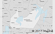 Silver Style Map of Yuanjiang
