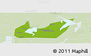 Physical Panoramic Map of Yuanjiang, lighten