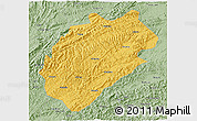 Savanna Style 3D Map of Yuanling