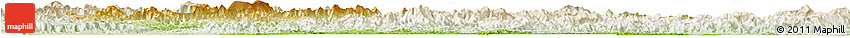 Physical Horizon Map of Yuanling, lighten Physical Horizon Map of Yuanling, lighten