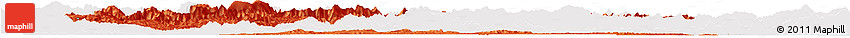 Political Horizon Map of Yuanling, cropped outside Political Horizon Map of Yuanling, cropped outside