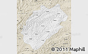 Classic Style Map of Yuanling