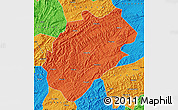 Political Map of Yuanling