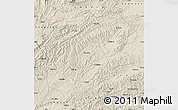 Shaded Relief Map of Yuanling