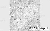 Silver Style Map of Yuanling