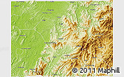 Physical 3D Map of Zixing