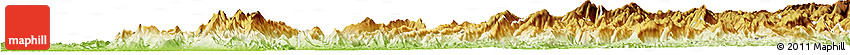 Physical Horizon Map of Zixing
