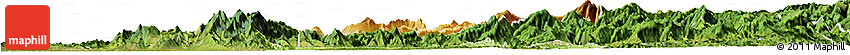 Physical Horizon Map of Zixing, satellite outside