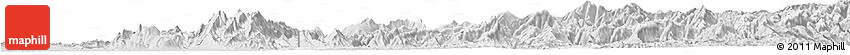 Silver Style Horizon Map of Zixing