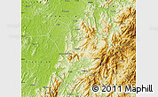 Physical Map of Zixing