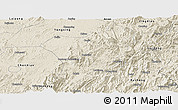 Shaded Relief Panoramic Map of Zixing