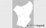 Gray Simple Map of Zixing