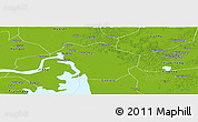 Physical Panoramic Map of Baoying