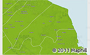 Physical 3D Map of Binhai