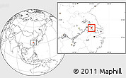Blank Location Map of Danyang