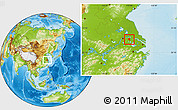 Physical Location Map of Danyang