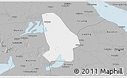 Gray 3D Map of Kunshan