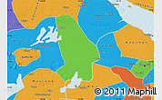 Political Map of Kunshan