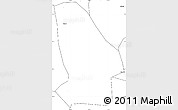 Blank Simple Map of Kunshan