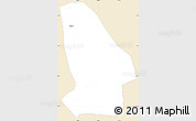 Classic Style Simple Map of Kunshan, single color outside