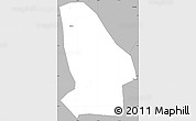 Gray Simple Map of Kunshan