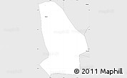 Silver Style Simple Map of Kunshan