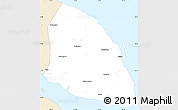 Classic Style Simple Map of Qidong