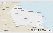 Classic Style 3D Map of Rudong