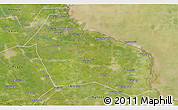 Satellite 3D Map of Rudong