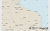 Shaded Relief Map of Rudong