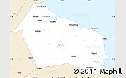 Classic Style Simple Map of Rudong
