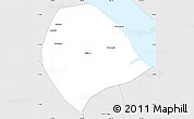 Silver Style Simple Map of Taicang
