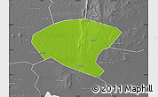 Physical Map of Xinyi, desaturated