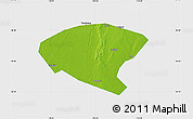 Physical Map of Xinyi, single color outside