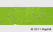 Physical Panoramic Map of Xinyi
