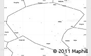 Blank Simple Map of Xinyi
