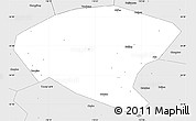 Silver Style Simple Map of Xinyi