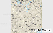 Shaded Relief 3D Map of Jiangxi