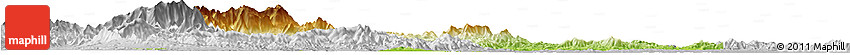 Physical Horizon Map of Anfu, lighten, desaturated Physical Horizon Map of Anfu, lighten, desaturated