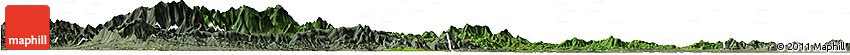 Satellite Horizon Map of Anfu, semi-desaturated