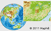 Physical Location Map of Anfu