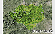 Satellite Map of Anfu, semi-desaturated