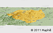 Savanna Style Panoramic Map of Anfu