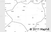 Blank Simple Map of Anfu