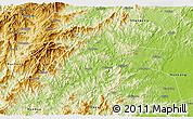 Physical 3D Map of Chongyi