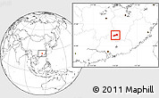 Blank Location Map of Dayu